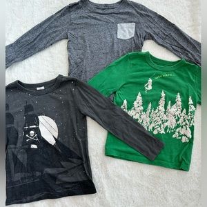 Crewcuts J crew Boys long sleeve T-shirt Lot
